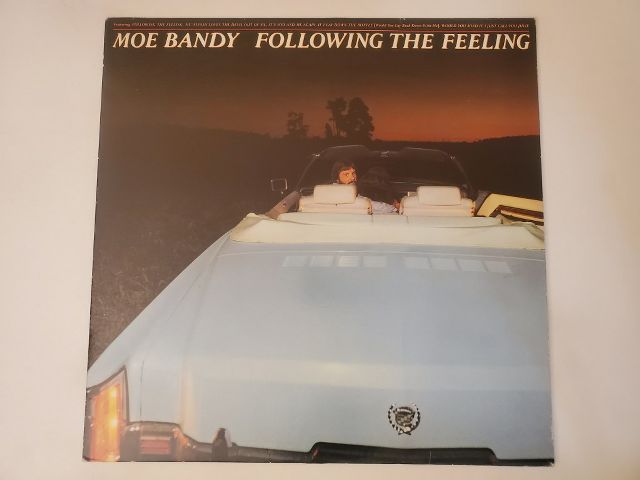 Moe Bandy Following the Feeling vinyl record