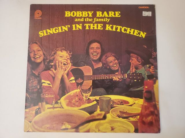 Bobby Bare Singin' in the Kitchen vinyl record