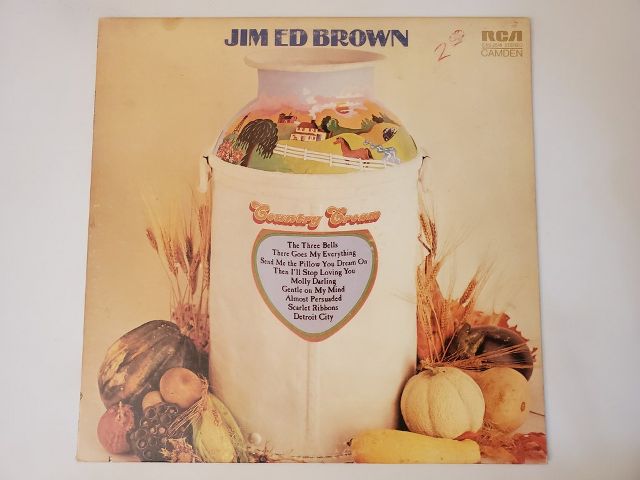 Jim Ed Brown Country Cream vinyl record