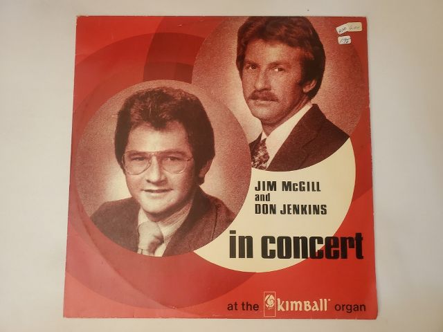 Jim McGill and Don Jenkins In Concert vinyl record
