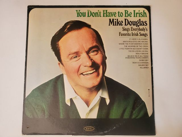 Mike Douglas You Don't Have to Be Irish vinyl record