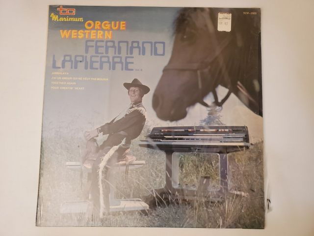 Fernand Lapierre Orgue Western Vol. 6 vinyl record