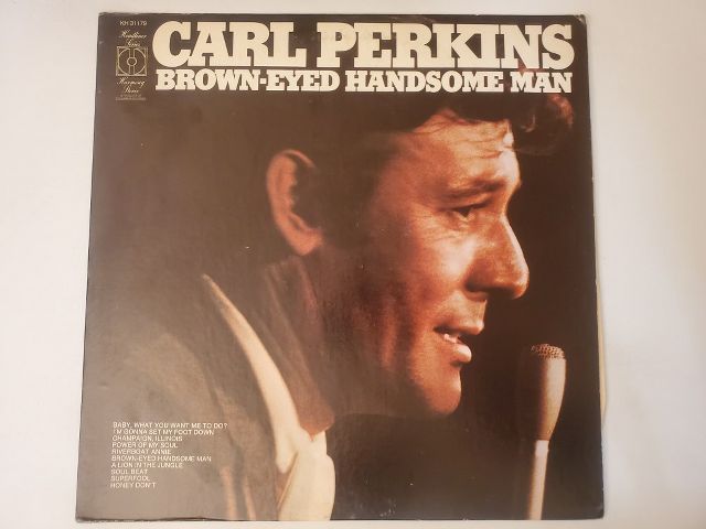 Carl Perkins Brown-Eyed Handsome Man vinyl record