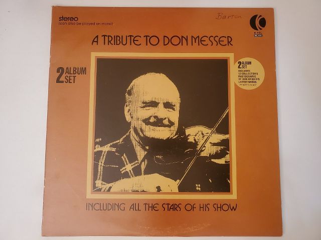 Various Artists A Tribute to Don Messer vinyl record