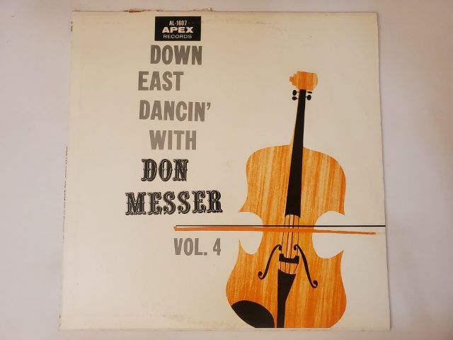 Don Messer Down East Dancin' with Don Messer Vol. 4 vinyl record