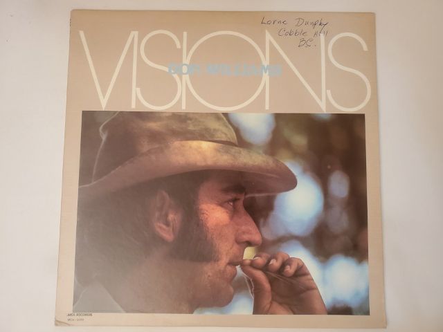 Don Williams Visions vinyl record
