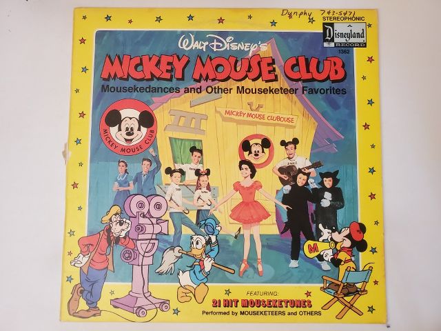 Various Artists Mickey Mouse Club: Mousekedances and Other Mouseketeer Favorites vinyl record