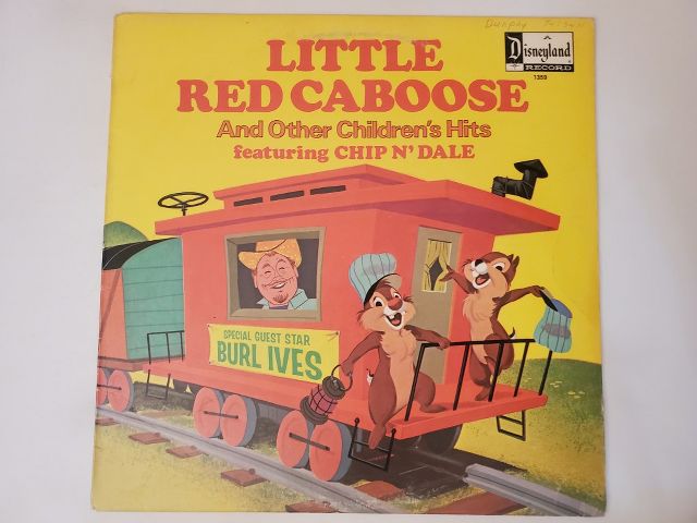 Burl Ives Little Red Caboose And Other Children's Hits featuring Chip n' Dale vinyl record