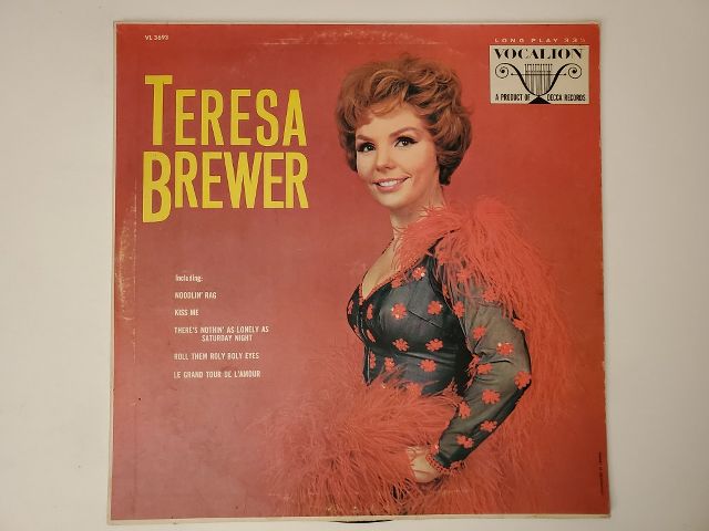 Teresa Brewer Unknown vinyl record