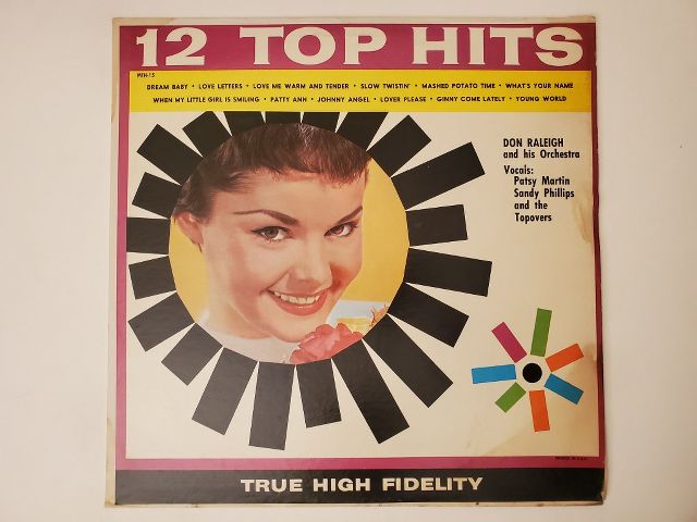 Various Artists 12 Top Hits vinyl record