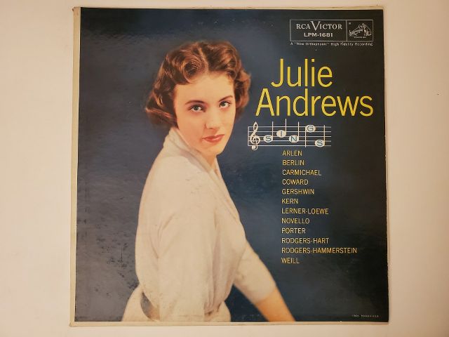 Julie Andrews Julie Andrews Sings vinyl record