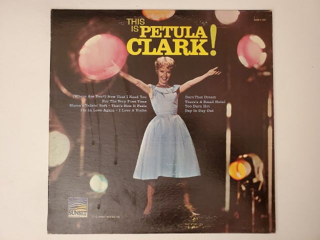 Petula Clark This is Petula Clark! vinyl record
