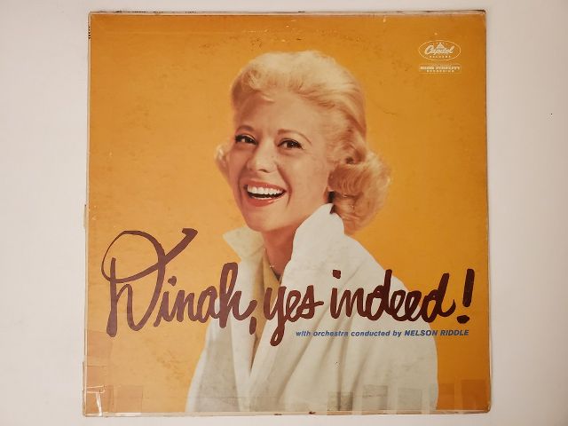 Dinah Shore Dinah, Yes Indeed! vinyl record