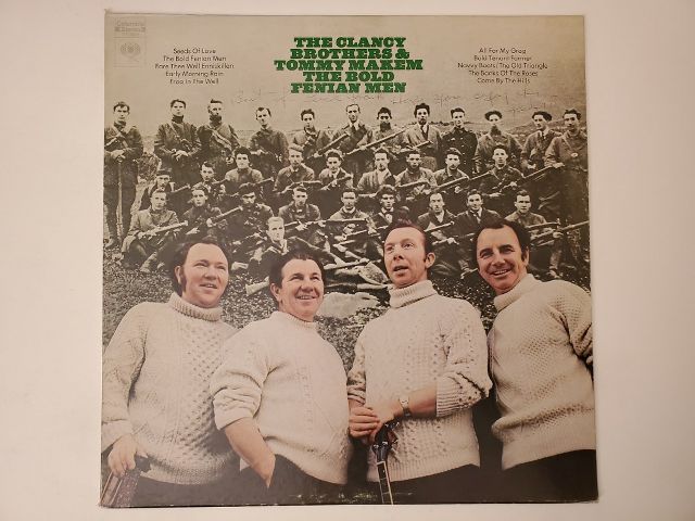 The Clancy Brothers & Tommy Makem The Bold Fenian Men vinyl record