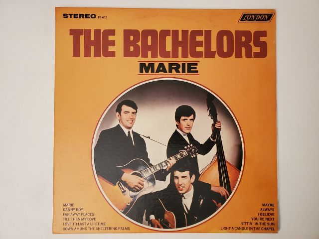 The Bachelors Marie vinyl record