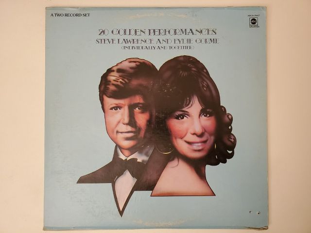 Eydie Gorme and Steve Lawrence 20 Golden Performances vinyl record