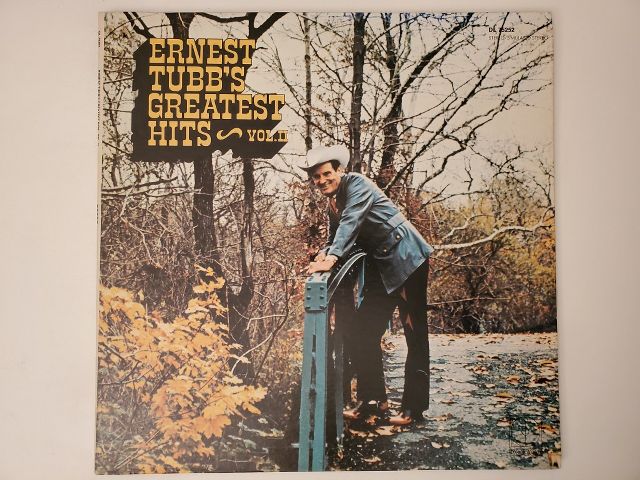 Ernest Tubb Ernest Tubb's Greatest Hits Vol. II vinyl record