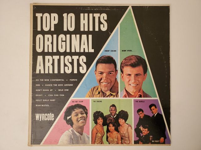 Various Artists Top 10 Hits Original Artists vinyl record