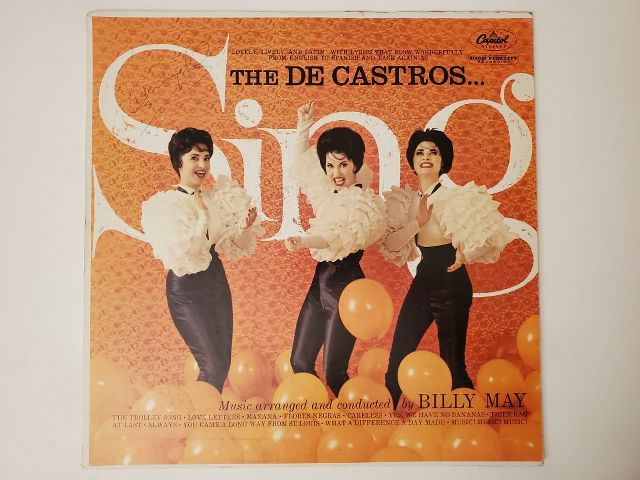 The De Castros Sing vinyl record