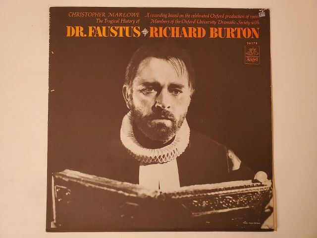 Richard Burton The Tragicall History of Doctor Faustus vinyl record