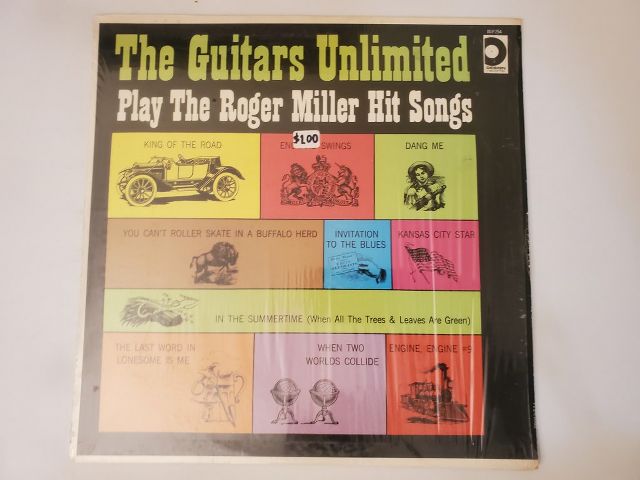 The Guitars Unlimited Play the Roger Miller Hit Songs vinyl record
