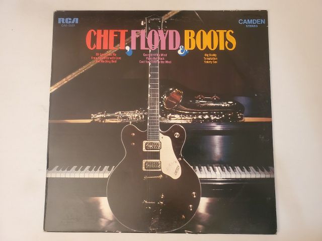 Chet Atkins, Floyd Cramer & Boots Randolph Chet, Floyd & Boots vinyl record