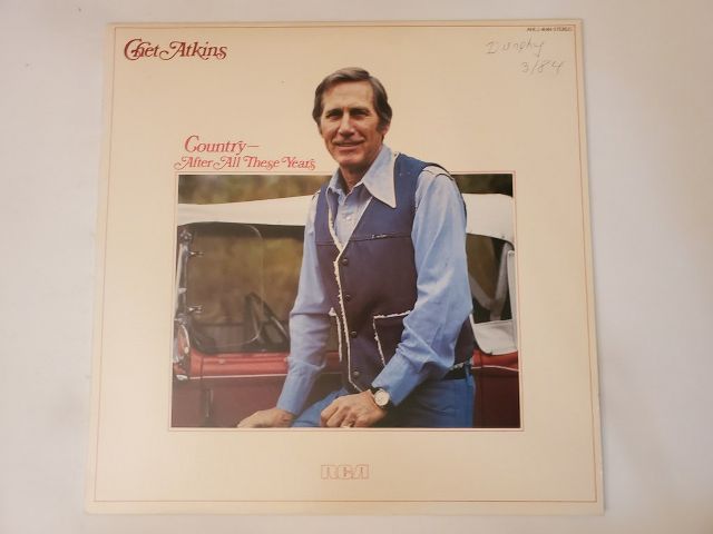 Chet Atkins Country - After All These Years vinyl record
