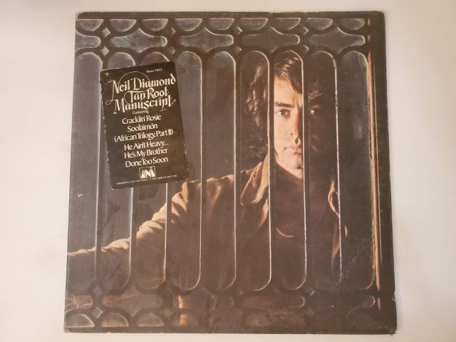 Neil Diamond Tap Root Manuscript vinyl record