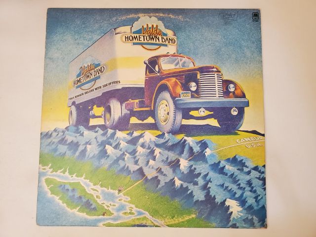 Valdy and the Hometown Band Folk Singer Deluxe with Side of Fries vinyl record