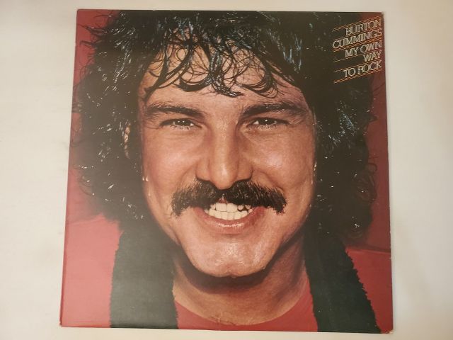 Burton Cummings My Own Way to Rock vinyl record