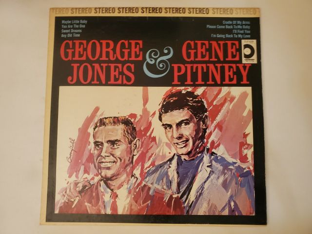 George Jones & Gene Pitney George Jones & Gene Pitney vinyl record