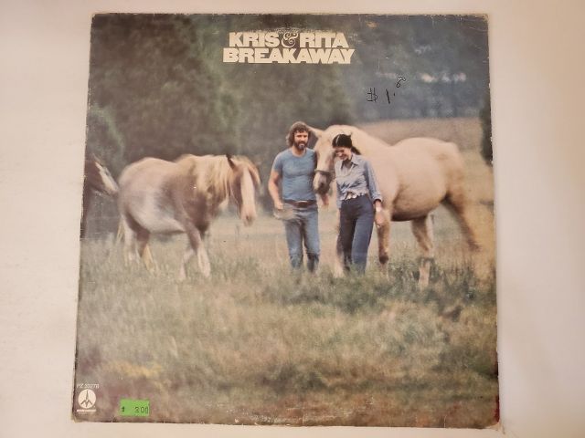 Kris & Rita Breakaway vinyl record