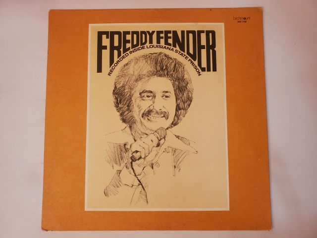 Freddy Fender Recorded Inside Louisiana State Prison vinyl record