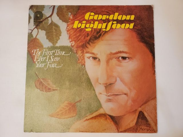 Gordon Lightfoot The First Time Ever (I Saw Your Face) vinyl record