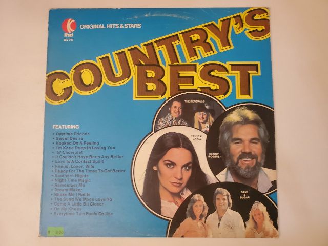 Various Artists Country's Best vinyl record