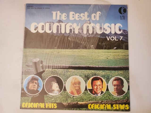 Various Artists The Best of Country Music Vol. 7 vinyl record