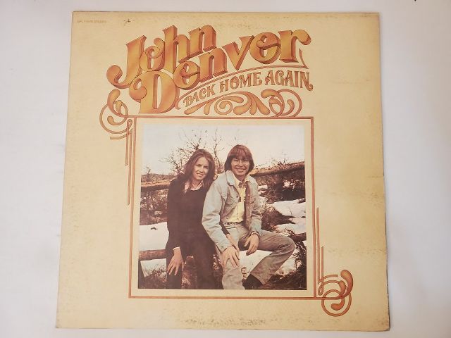 John Denver Back Home Again vinyl record