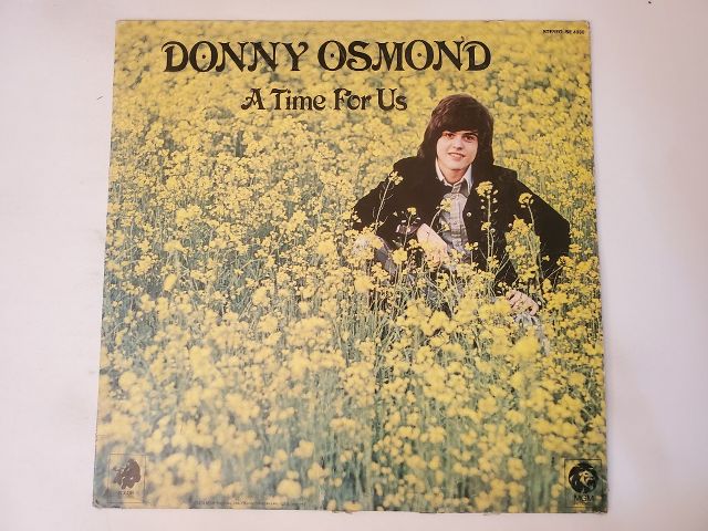 Donny Osmond A Time for Us vinyl record