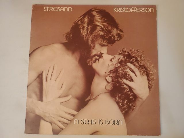 Barbra Streisand & Kris Kristofferson A Star is Born vinyl record