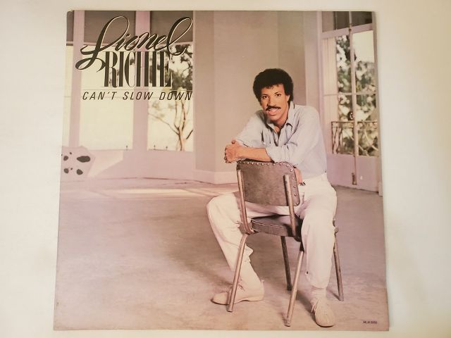 Lionel Richie Can't Slow Down vinyl record