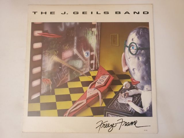 The J. Geils Band Freeze Frame vinyl record