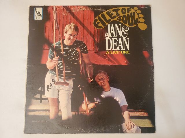 Jan & Dean Filet of Soul vinyl record