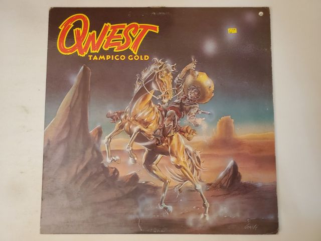 Qwest Tampico Gold vinyl record