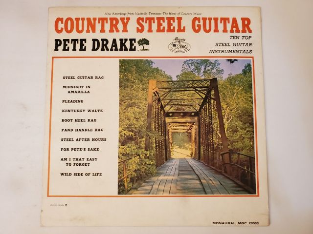 Pete Drake Country Steel Guitar vinyl record