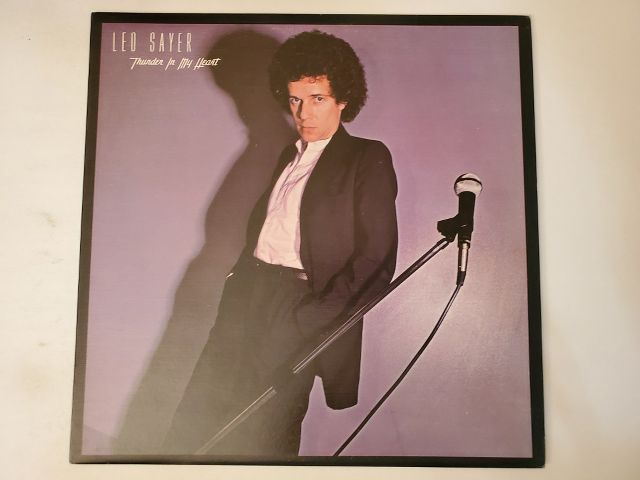 Leo Sayer Thunder in My Heart vinyl record
