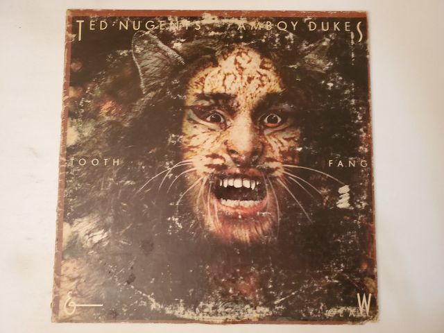 Ted Nugent and The Amboy Dukes Tooth, Fang & Claw vinyl record