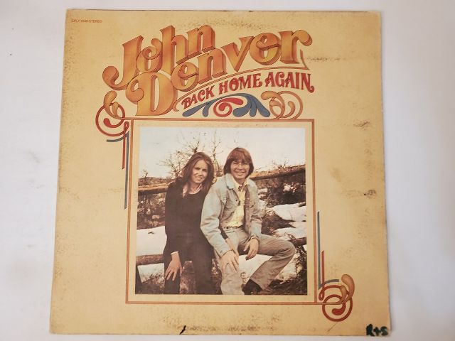 John Denver Back Home Again vinyl record
