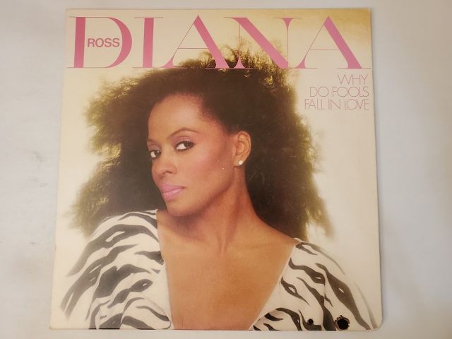Diana Ross Why Do Fools Fall in Love vinyl record