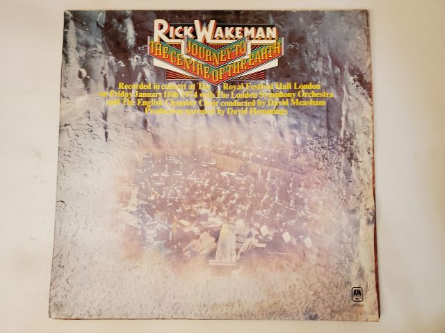 Rick Wakeman Journey to the Centre of the Earth vinyl record