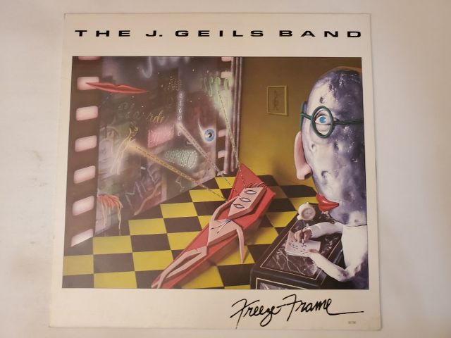 The J. Geils Band Freeze Frame vinyl record